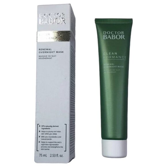 DOCTOR BABOR Clean Formance Renewal Overnight Mask 75ml /‎ 2.53 fl oz Veg… - Picture 1 of 8